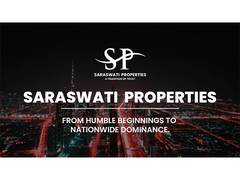 
      
      Saraswati Properties: From Humble Beginnings to Nationwide
      
      