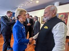 
      
      FTA, IMEC on agenda for European Commission chief's India visit
      
      