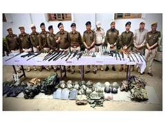 
      
      87 illegally held weapons surrendered in Manipur
      
      
