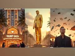 
      
      Trump shares AI-video of Gaza transformation
      
      