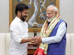 
      
      Telangana CM Revath Reddy meets PM Modi in Delhi
      
      