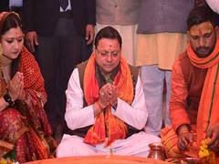 
      
      CM Pushkar Dhami wishes peace, prosperity for state on Maha Shivratri
      
      