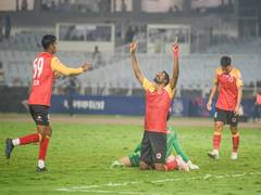 
      
      ISL:  East Bengal FC keep playoff hope alive with 2-0 win 
      
      