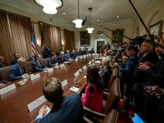 
      
      Trump says drop in illegal border crossing no bar from tariffs
      
      