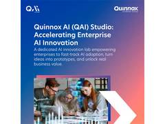 
      
      Quinnox AI (QAI) Studio: Accelerating Enterprise AI Innovation
      
      