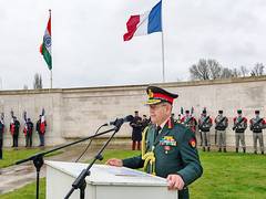 
      
      Upendra Dwivedi paid tribute to Indian soldiers who fought during
      
      