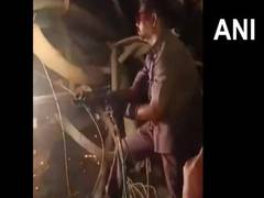 
      
       SLBC tunnel: Rescue teams cut through rods to rescue workers
      
      