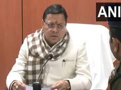 
      
      Uttarakhand CM Dhami visits disaster control room
      
      