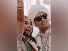 
    Check out Prajakta Koli, Vrishank Khanal love-filled moments
    