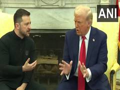 
      
      Trump takes potshots at Zelenskyy in Oval Office interaction
      
      