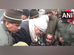 
      
      Uttarakhand CM Dhami meets injured workers airlifted to Joshimath
      
      