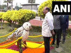 
      
      Delhi LG VK Saxena inaugurates NDMC flower festival 2025 
      
      