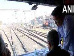 
      
      Ashwini Vaishnaw inspects National High Speed rail project
      
      