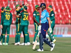 
      
      CT 2025: Reckless England skittled out for 179 against SA
      
      