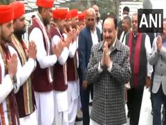
      
      JP Nadda addresses BJP MLAs in J-K
      
      