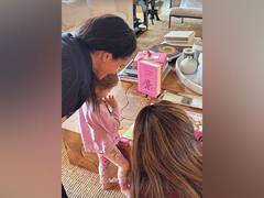 
      
      Meghan drops video of Lilibet playing candy land with Serena 
      
      