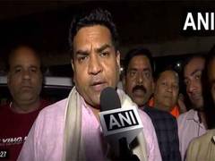 
      
      Delhi Minister Kapil Mishra inspects road-strengthening work
      
      