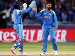 
      
      Axar lauds Varun's match-winning spell against NZ in CT 2025
      
      