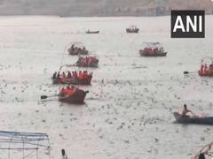 
      
      Siberian birds flock Sangam giving picturesque sight to visitors
      
      