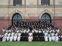 
      
      Officer trainees of Indian Revenue Service call on President Murm
      
      