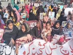 
      
      Balochistan: Sit-in against enforced disappearances continues 
      
      