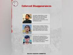 
      
      BYC reports surge in student abductions by security forces
      
      