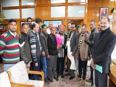 
      
      HPBCFDC Vice Chairman calls on Sukhu 
      
      
