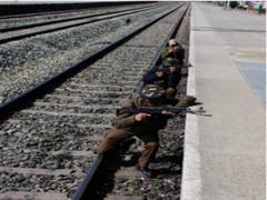 
      
      J-K Police conduct mock drill with Army at Wanpoh Railway Station
      
      