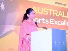 
      
      MoS Raksha Khadse graces Australia-India Sports Excellence forum
      
      