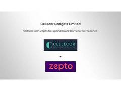 
      
      Cellecor Gadgets Limited partners with Zepto 
      
      