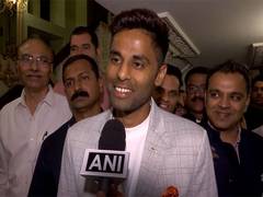 
      
      Suryakumar Yadav wishes India luck ahead of CT final, hails Rohit
      
      