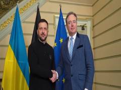 
      
      Zelenskyy meets Belgian PM, hails decision to transfer F-16 Jets
      
      