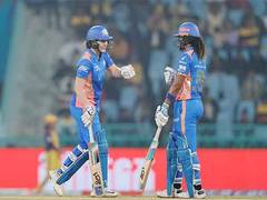 
      
      WPL: Matthews, Kerr shine as Mumbai Indians secure six-wicket win
      
      
