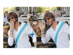 
      
      SRK touches down in Pink City for IIFA 2025 
      
      