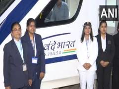
      
      International Women's Day: All women crew operates Vande Bharat E
      
      