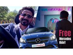 
      
      From Home to Salon in a Mercedes - YesMadam’s Women’s Day Treat
      
      