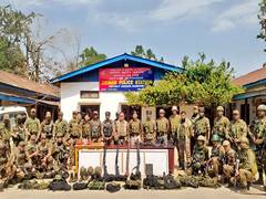 
      
      Manipur: Arms and ammunitions recovered in joint operations
      
      