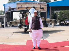 
      
      First rear fuselage for LCA Mk1A handed over to HAL 
      
      