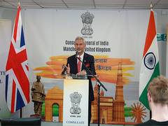 
      
      EAM wraps UK visit, notes positive momentum of India-UK relations
      
      