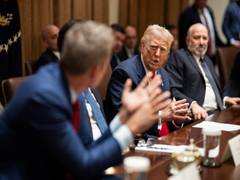 
      
      Trump says tariffs on Mexico, Canada 