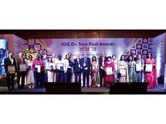 
      
      Apeejay Stya and Svran Group Organises 11th IOG Dr. Stya Paul 
      
      