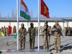 
      
      India, Kyrgyzstan Joint Military Exercise 'Khanjar-XII' begins
      
      