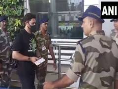 
      
      MS Dhoni leaves for Delhi ahead of IPL 2025
      
      