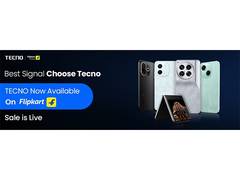 
      
      TECNO’s Latest Smartphone Lineup Now Available on Flipkart 
      
      