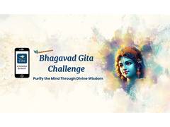 
      
      Transformative 21-Day Bhagavad Gita Challenge Launched
      
      