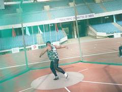 
      
      World Para Athletics Grand Prix: India sweeps men's discus throw 
      
      