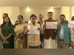
      
      Assam: Congress MLAs protest in legislative assembly premises 
      
      
