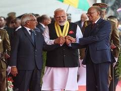 
      
      PM Modi invites Mauritian counterpart to visit India
      
      