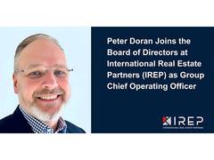 
      
      Peter Doran Joins the Board of Directors at IREP
      
      