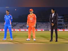 
      
      WPL Eliminator: Gujarat Giants win toss, opt to bowl against MI
      
      